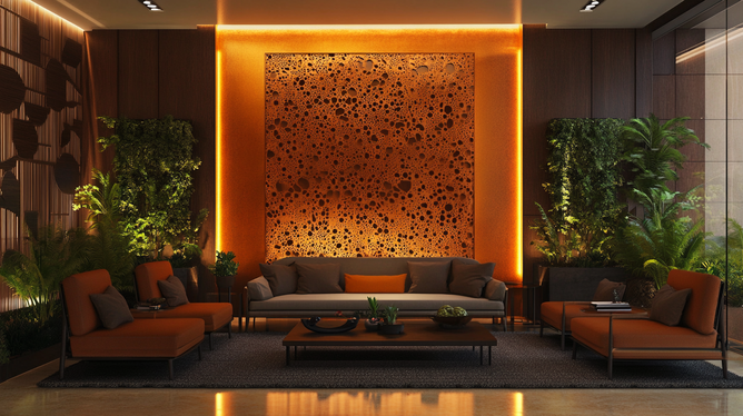 Painel Aço Corten: Ideias Incríveis para Sua Decoração