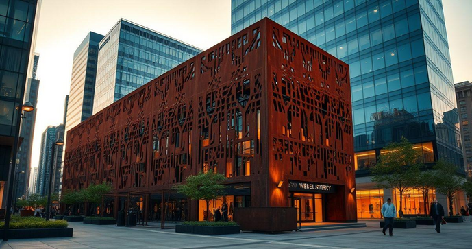 Aço Corten Perfurado: Resistência e Estilo