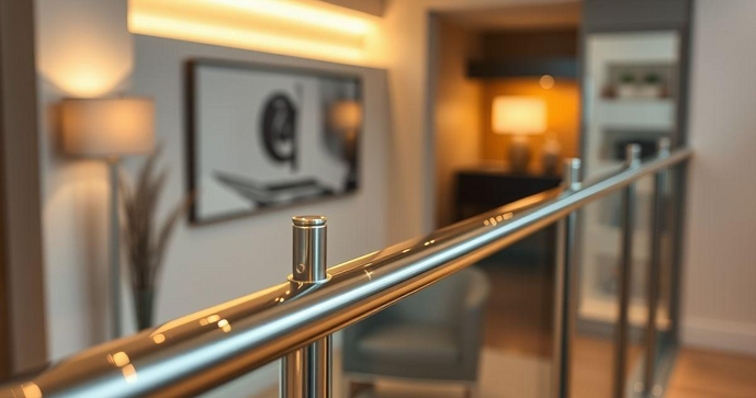 Corrimão em Aço Inox: Vantagens e Dicas para Escolher o Ideal