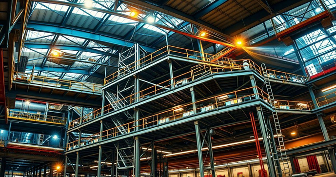 Estrutura Met&aacute;lica para Mezanino: Vantagens e Aplica&ccedil;&otilde;es na Constru&ccedil;&atilde;o Civil