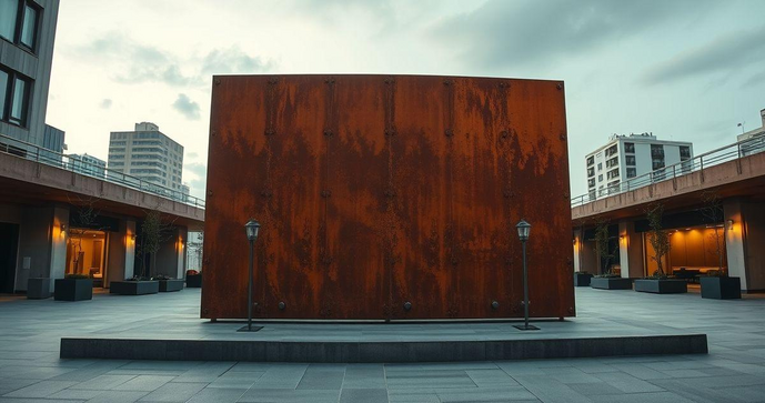 Placa de Aço Corten: As Aplicações na Arquitetura Moderna