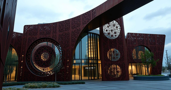 Descubra as Vantagens do A&ccedil;o Corten Vazado na Arquitetura Moderna