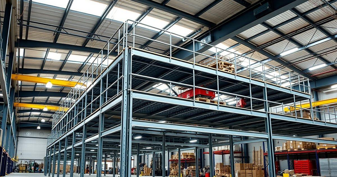 Estrutura Metálica para Mezanino é a Solução Ideal para Otimizar Espaços em Ambientes Comerciais e Industriais