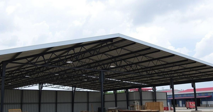 Estrutura metálica para telhado é a solução ideal para durabilidade e segurança na construção