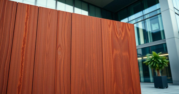 Painel de Aço Corten: Descubra Vantagens e Aplicações na Arquitetura Moderna