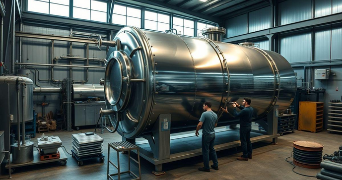 Caldeiraria em A&ccedil;o Inox: Vantagens e Aplica&ccedil;&otilde;es na Ind&uacute;stria