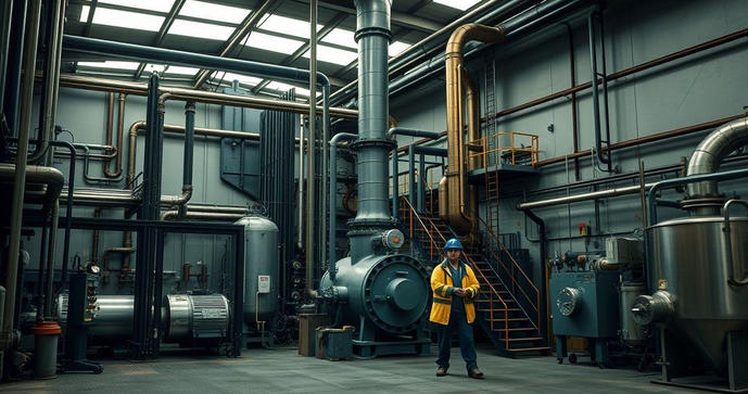 Caldeiraria Industrial: Solu&ccedil;&otilde;es e Vantagens para a Sua Ind&uacute;stria