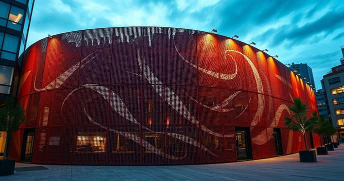 Aço Cortem Perfurado: Versatilidade e Estilo na Arquitetura Moderna