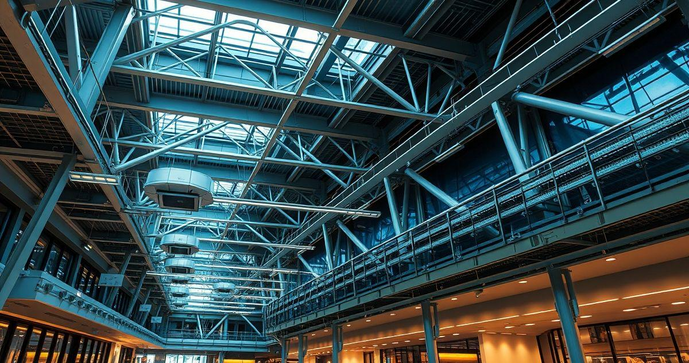 Como a Estrutura Metálica Aparente Transforma Ambientes Modernos