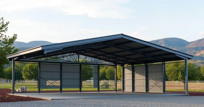 Estruturas Met&aacute;licas para Garagem: Vantagens e Dicas para Escolher a Ideal