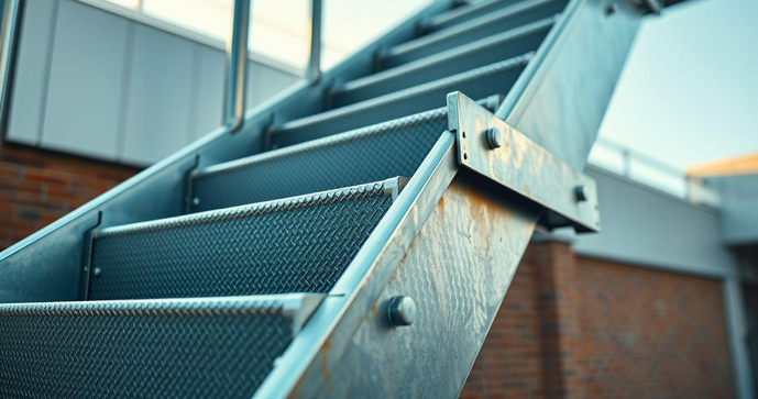 Escada em Aço Galvanizado: Saiba Mais Vantagens e Aplicações para Sua Construção