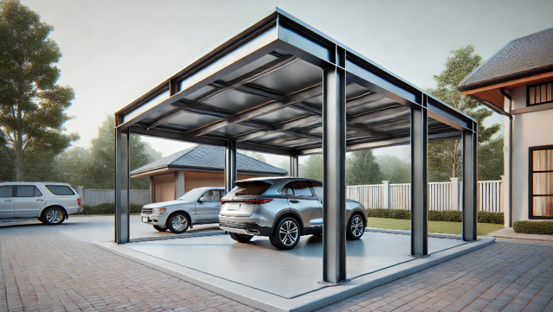 Estrutura Metálica para Garagem: Durabilidade e Segurança Garantidas!