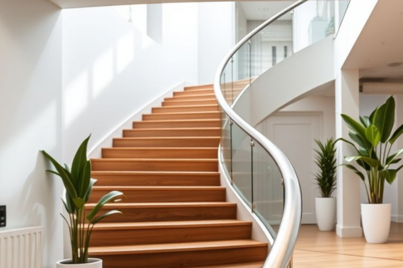 Corrimão de Escada em Inox: Estilo e Conforto