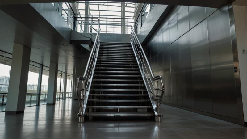 Escada em aço inox: Durabilidade e Estilo