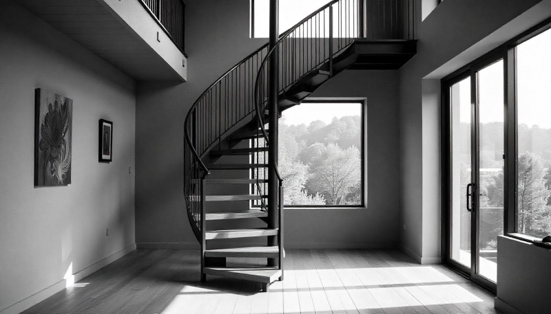 Descubra as Vantagens da Escada de Aço Caracol para Seu Espaço