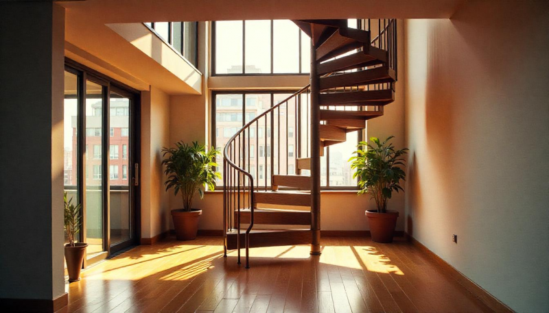 Escada Caracol de Aço: Vantagens e Desvantagens da Estrutura Circular