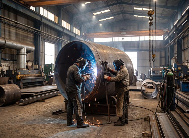 Caldeiraria: A Força e a Versatilidade do Aço Inox e Corten na Metal One