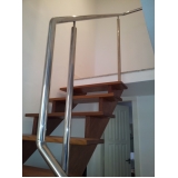 Escada de Aço Inox Caracol